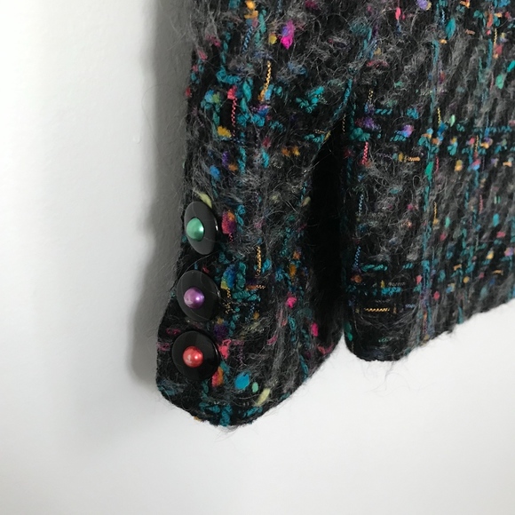 Irving Samuel Rainbow Stitched Wool Jacket - Picture 3 of 8